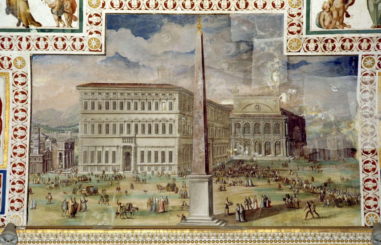 Lateranpalatset, Rom av Italian School