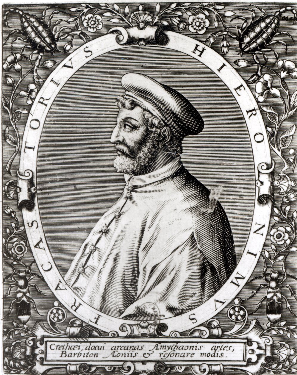 Medaljongporträtt av Girolamo Fracastoro (1483-1553) av Italian School