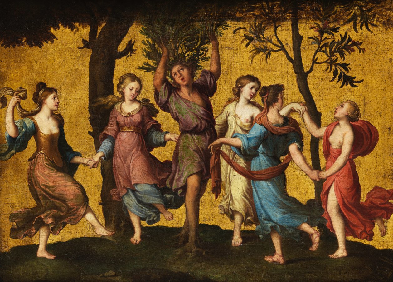 Metamorfos av Daphne I 17.18Jh av Italian School