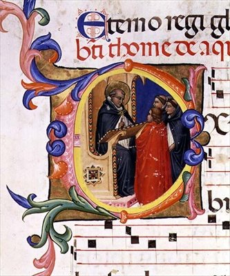 Ms 559 f.285v Historikert initial 