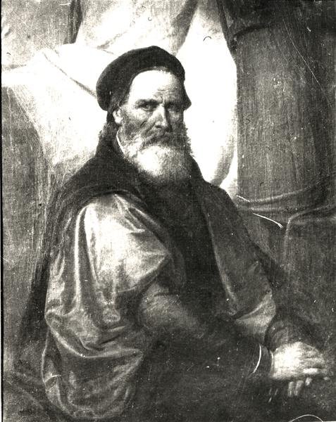 Nicolo Pisani (olja på duk) (s/v foto) av Italian School