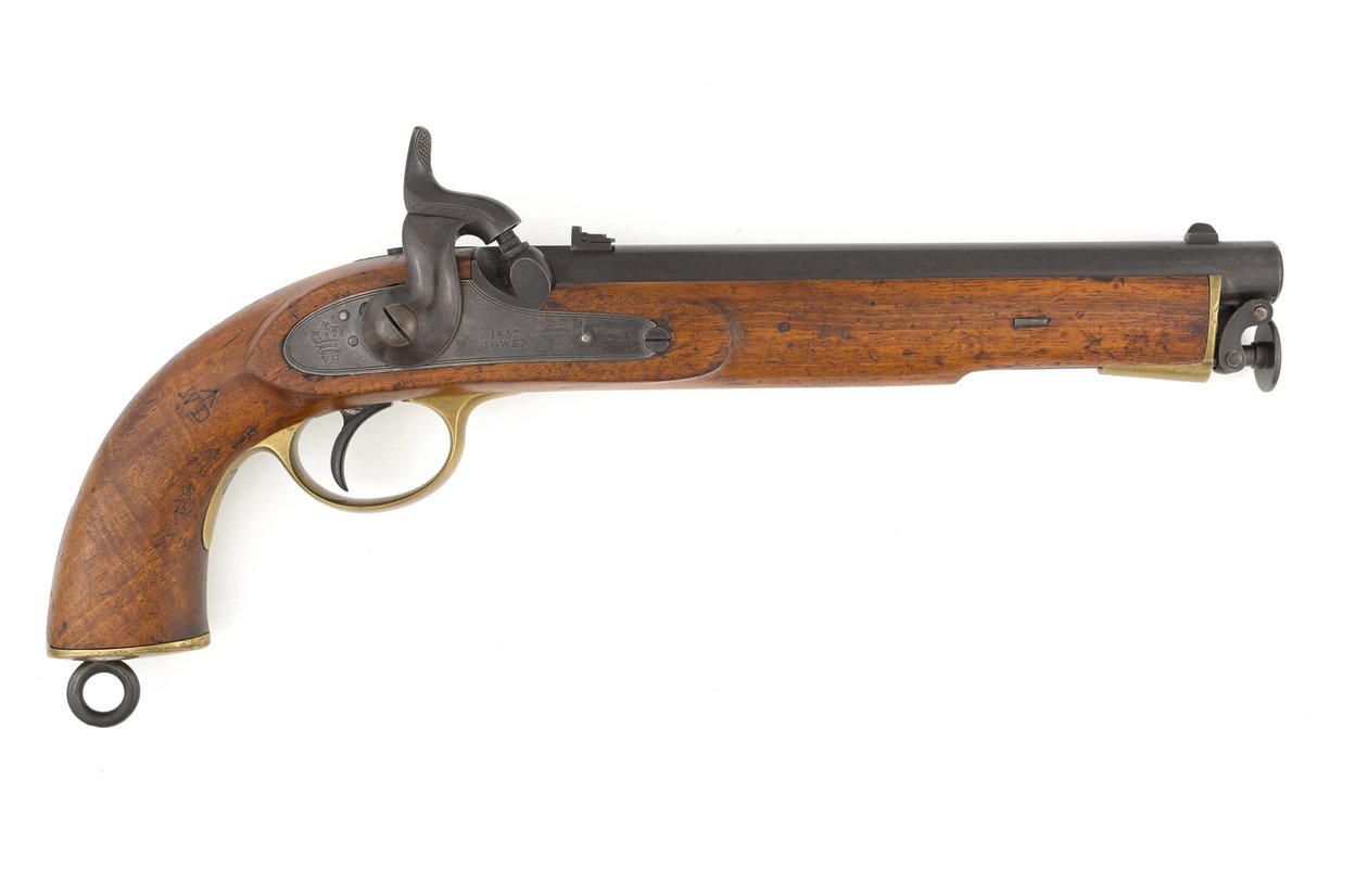 Mönster 1856 Percussion Rifled Pistol av Italian School