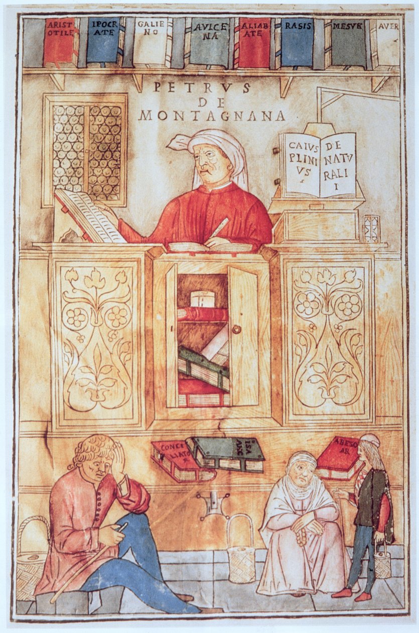 Petrus de Montagnana, illustration från 