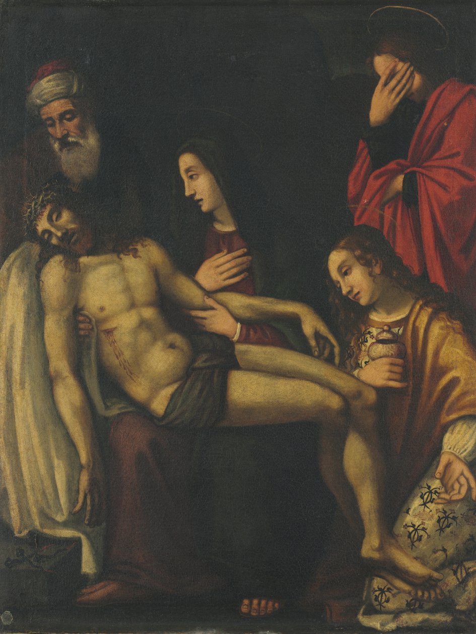 Pieta av Italian School
