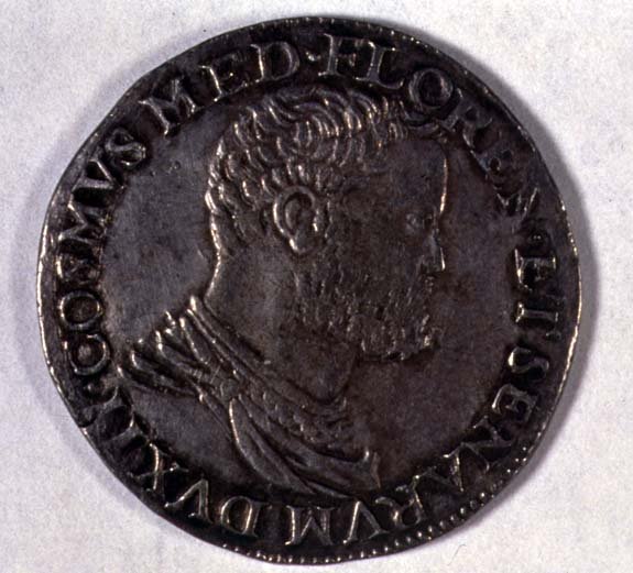 Porträttmedalj av Cosimo I de 