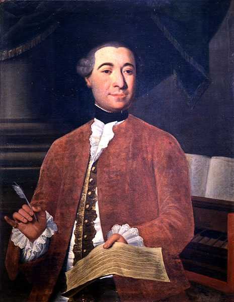 Porträtt av Anton Maria Paoli, ca 1750 (olja på duk) (se 138620) av Italian School