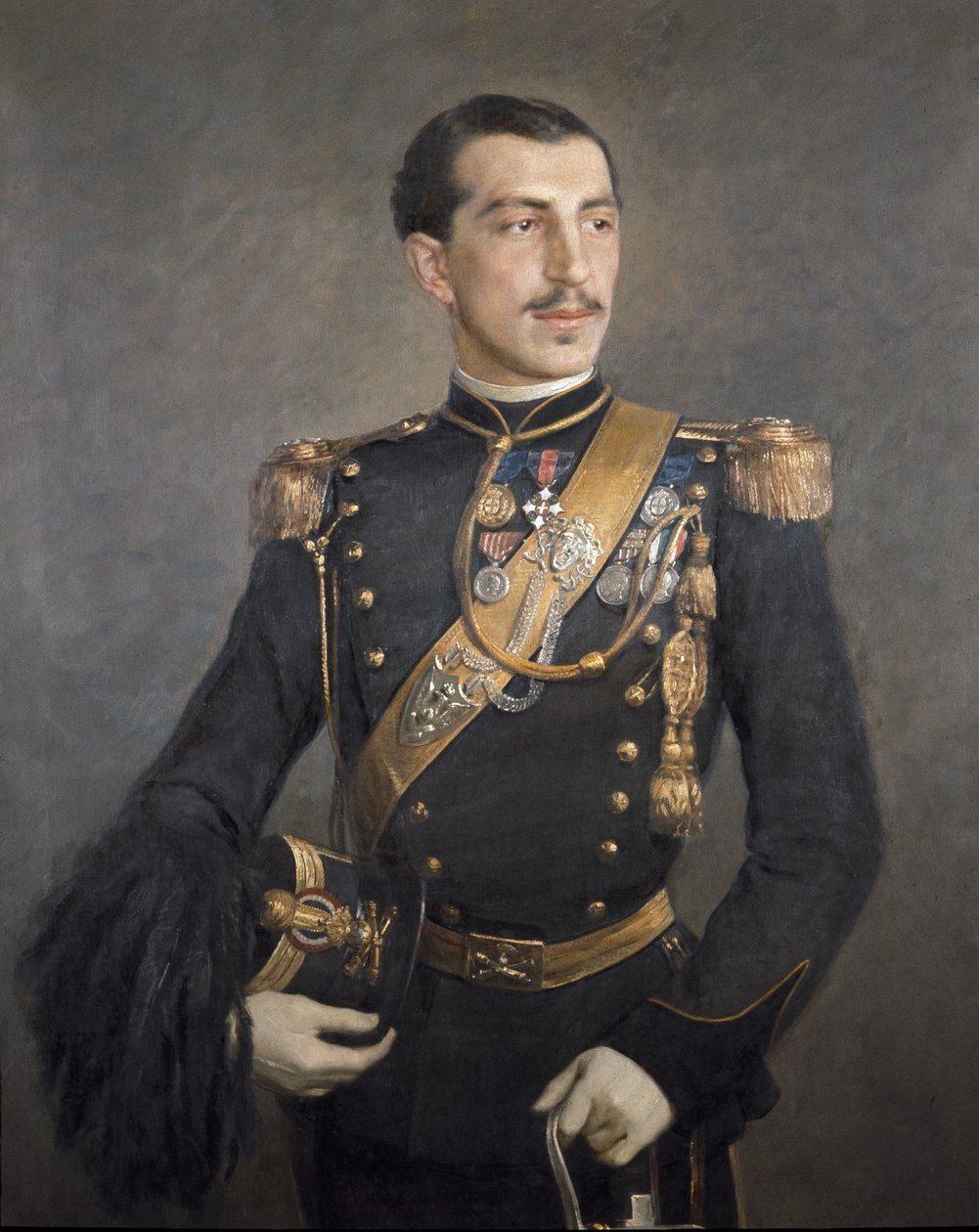 Porträtt av Emilio Savio av Italian School