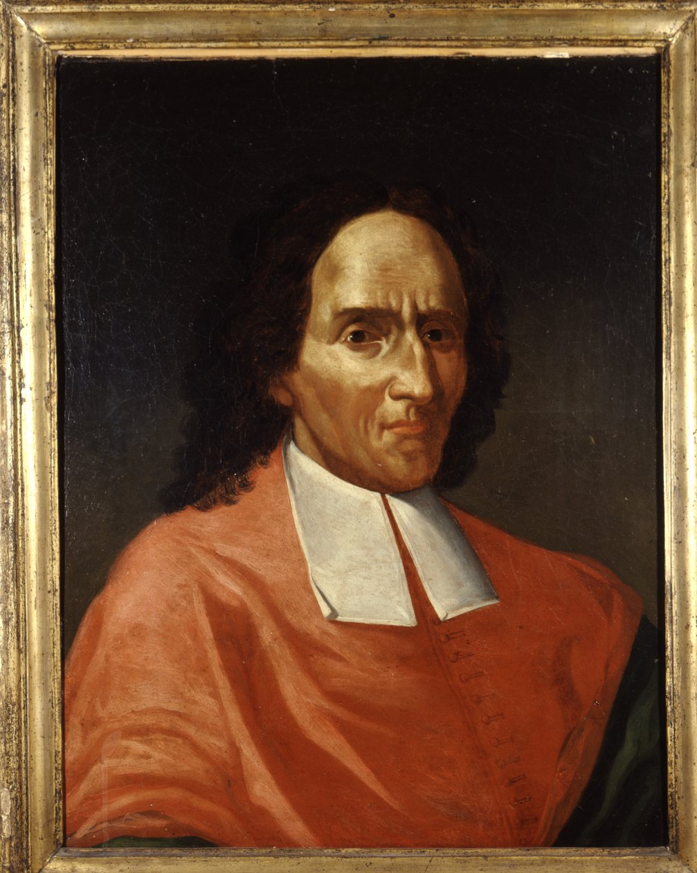 Porträtt av Giambattista Vico (1668-1744), historiker, jurist och filosof. Kallas även Giovanni, Gian Battista, Jean Baptiste eller Jean-Baptiste. 1600-talsmålning. National Roman Museum, Rom. av Italian School