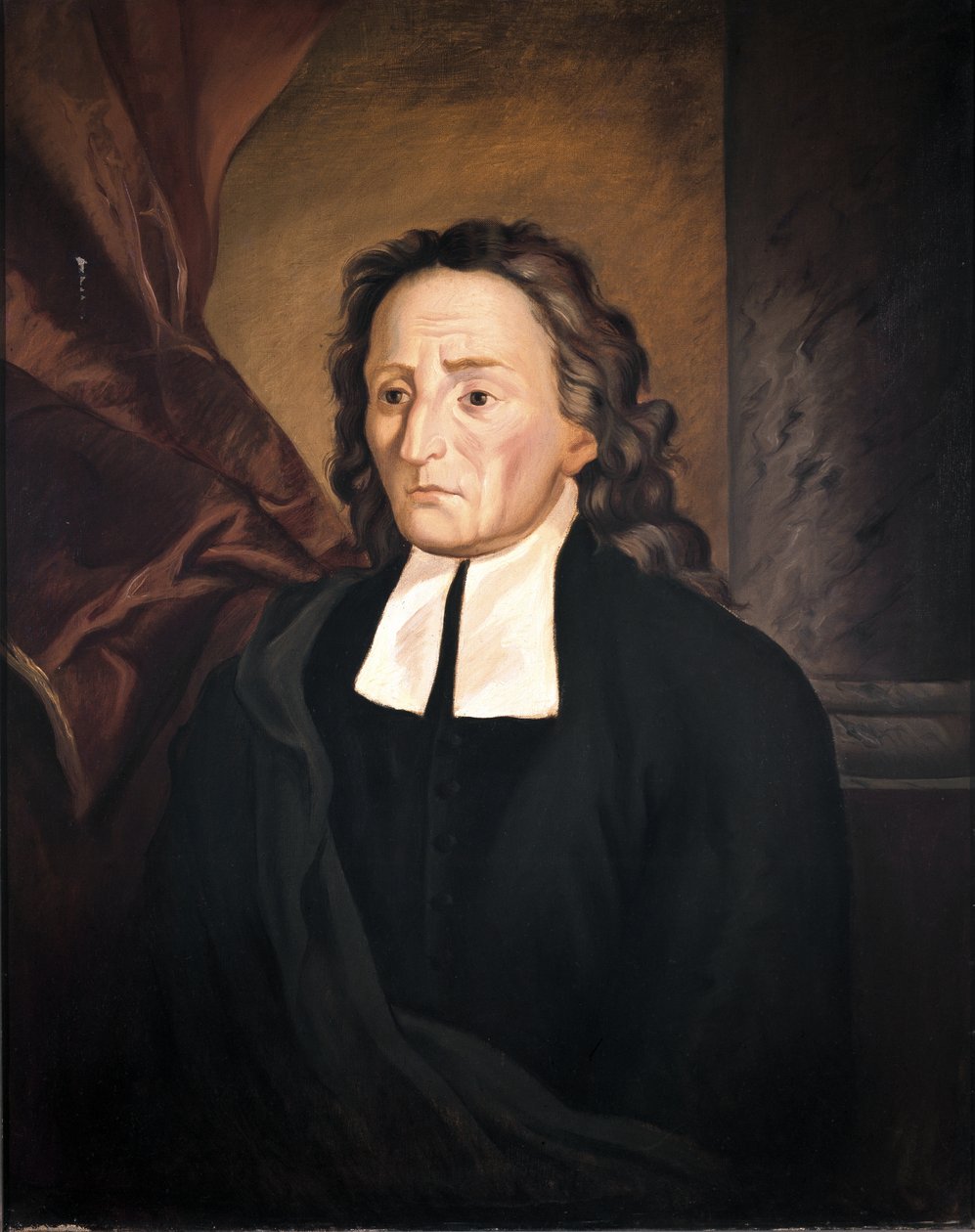 Porträtt av Giambattista Vico, napolitansk filosof (oljemålning) av Italian School