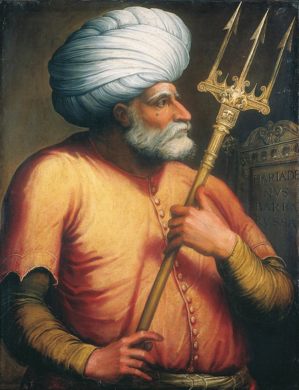 Porträtt av Khair ed-Din, ca 1550 av Italian School