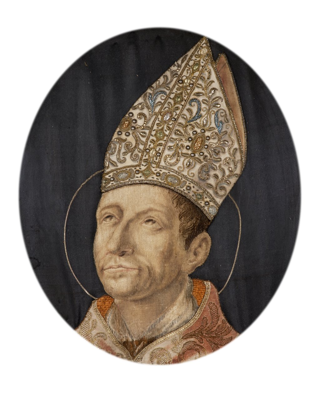 Porträtt av San Carlo Borromeo av Italian School