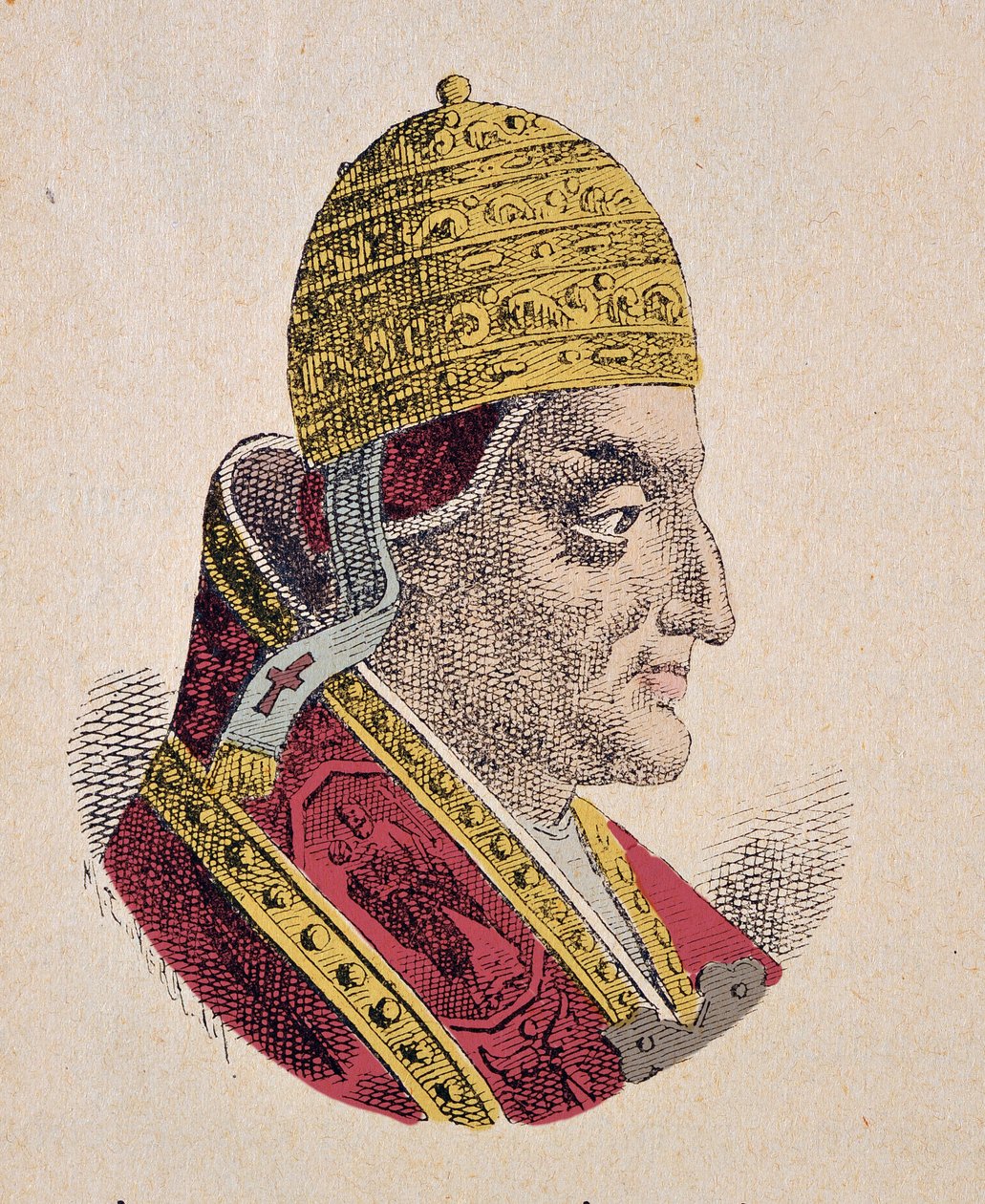 Porträtt av påven Innocentius IV (1243-1254) av Italian School