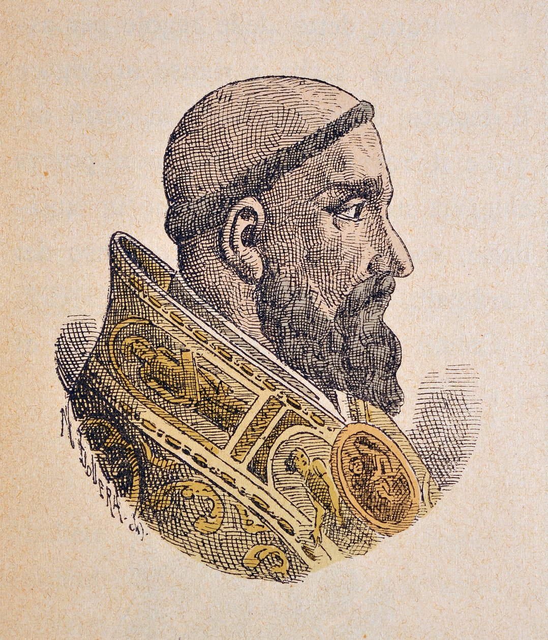 Porträtt av påven Paul IV av Italian School