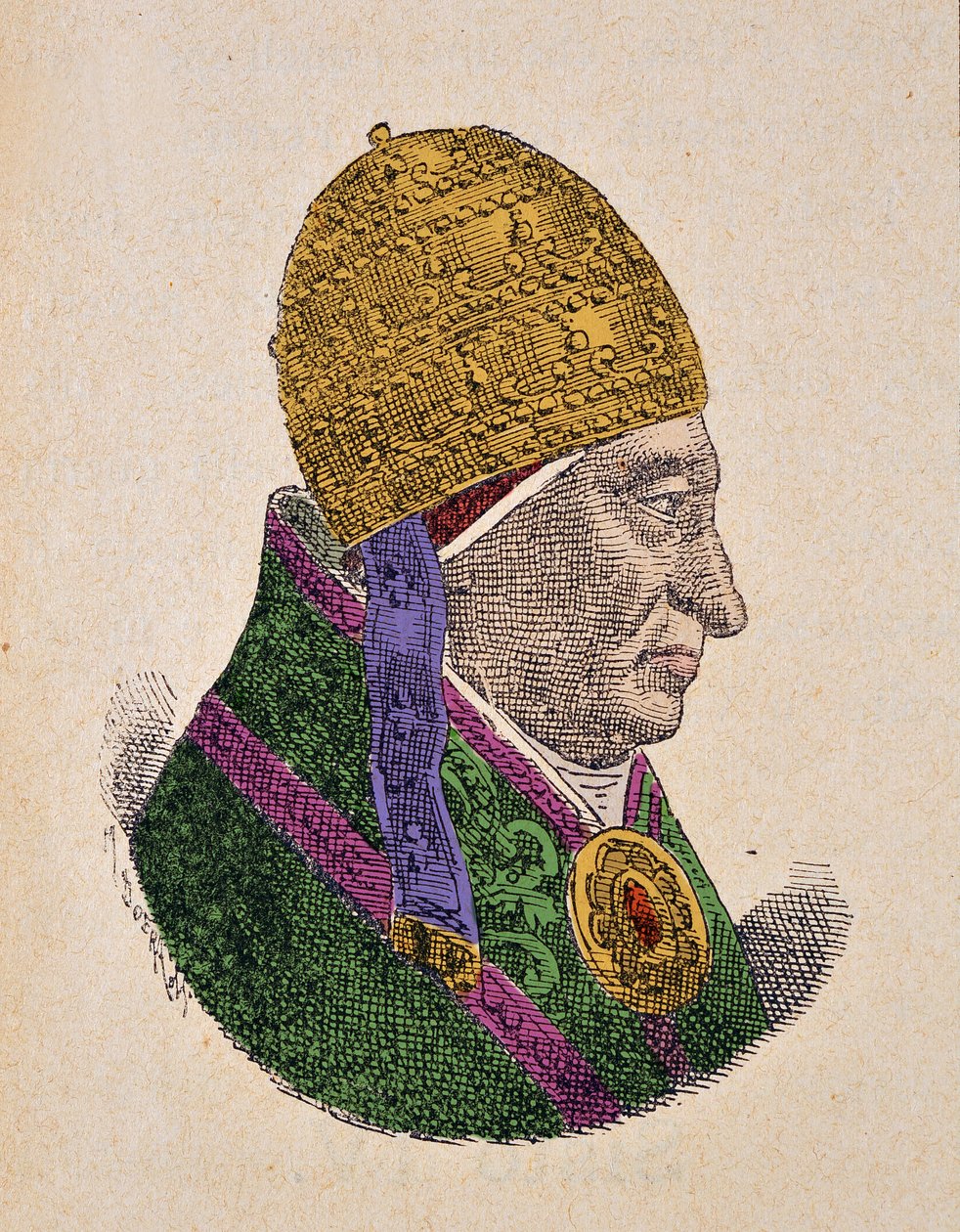 Porträtt av påven Sixte IV (Sixtus, Sisto eller Xystus eller Francesco della Rovere) (1471-1484) av Italian School