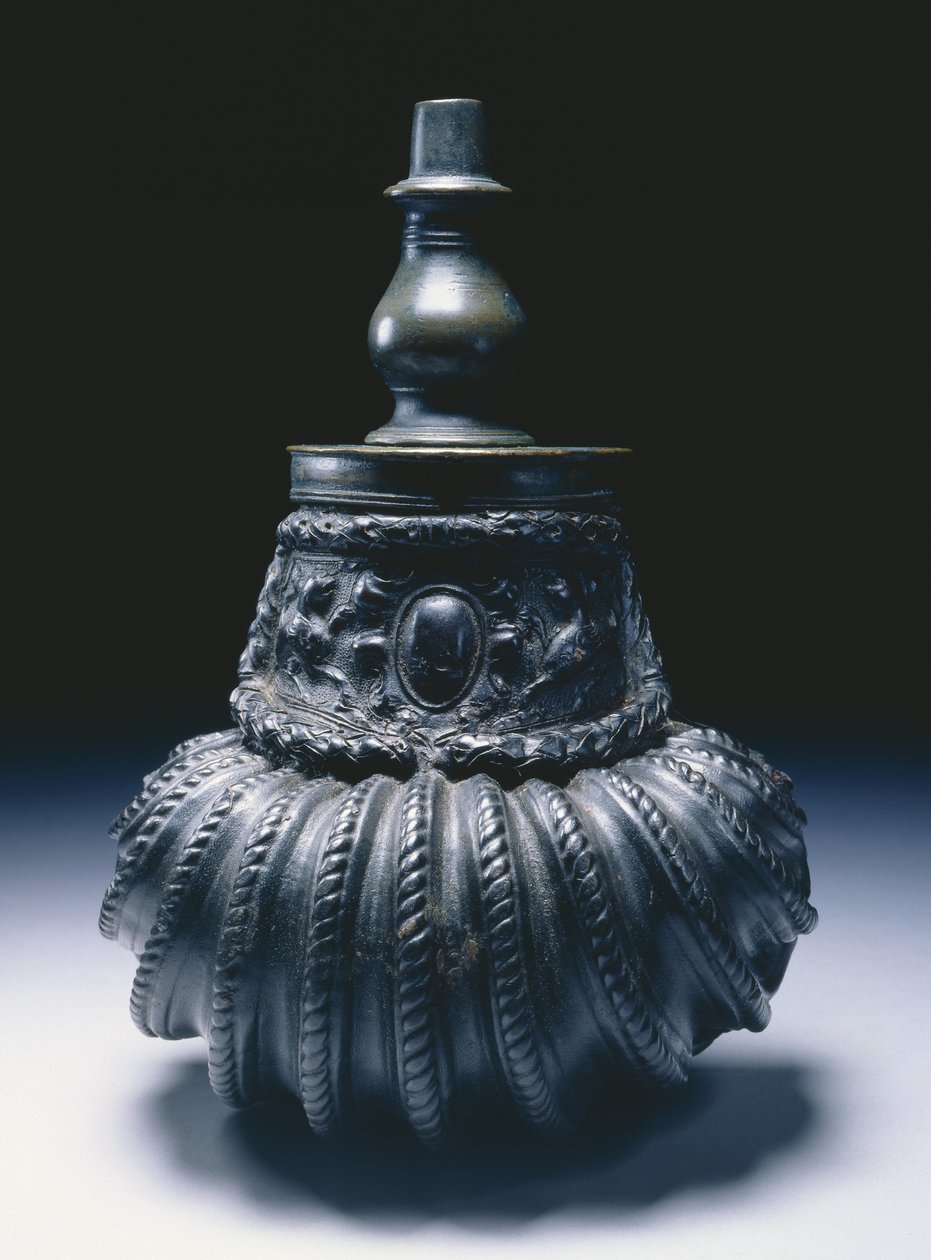 Pulverflaska, ca 1560-1570 av Italian School