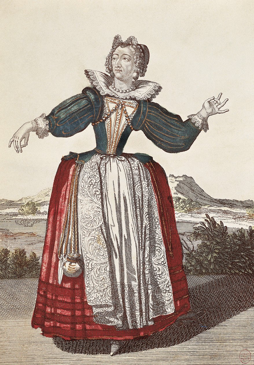 Radegonda, karaktär av Commedia dell