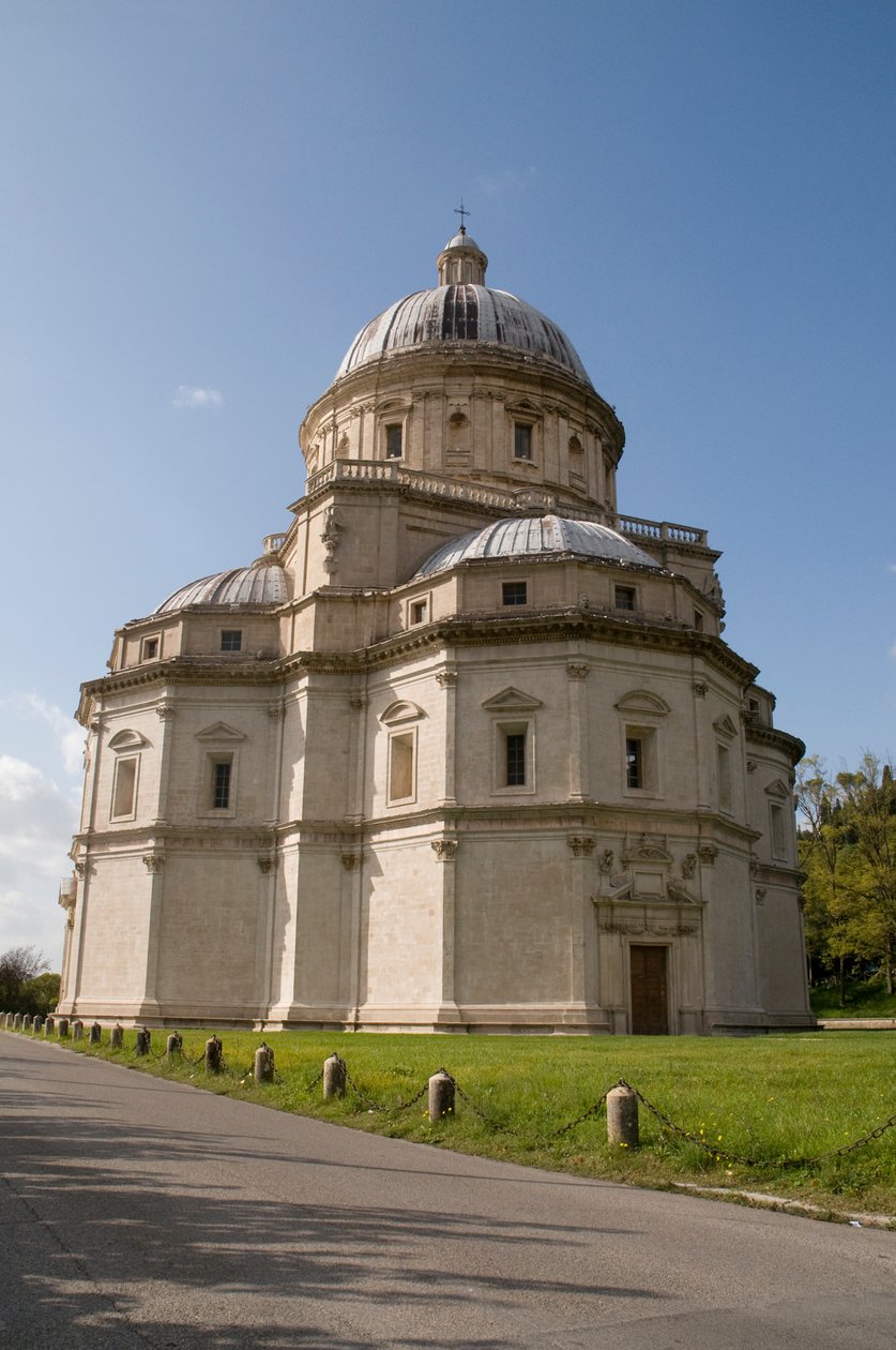 Santa Maria della Consolazione, Todi, Umbrien, Italien av Italian School