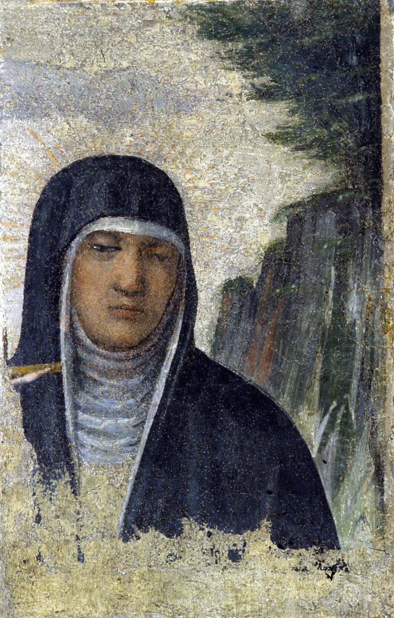 St. Claire. Grundare av Claresorden (se Assisi av Italian School