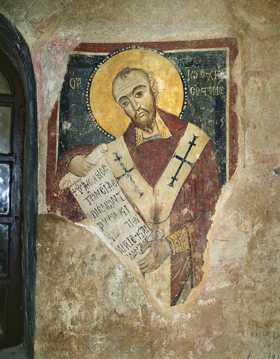 St John Chrysostomus av Italian School