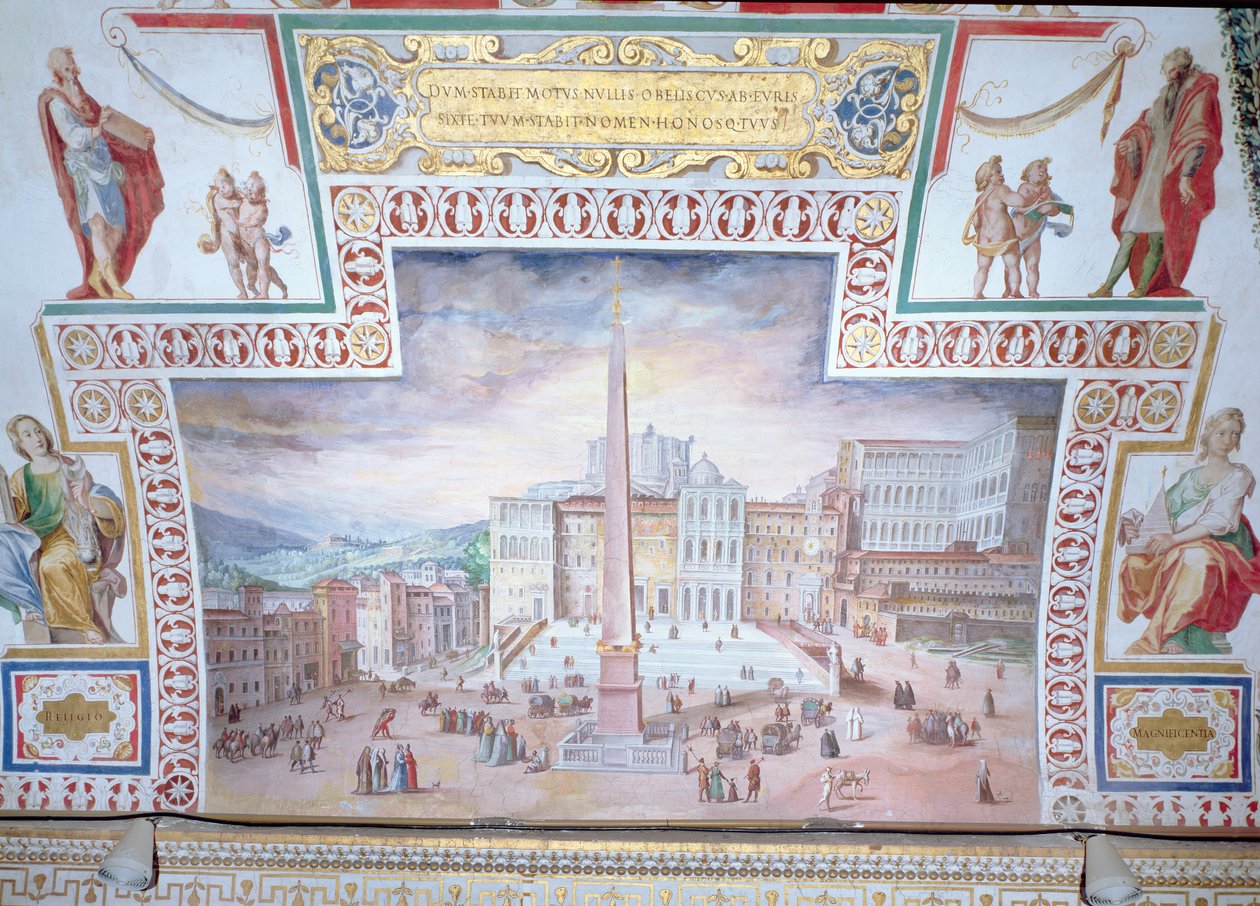 Petersplatsen, Rom av Italian School