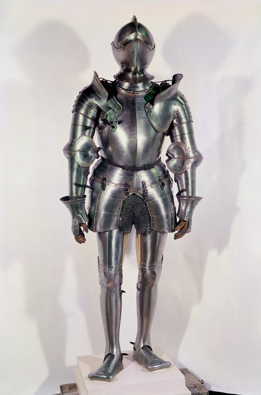 rustning som tros ha tillhört Chevalier Bayard (1475-1524), ca 1510 (metall) av Italian School