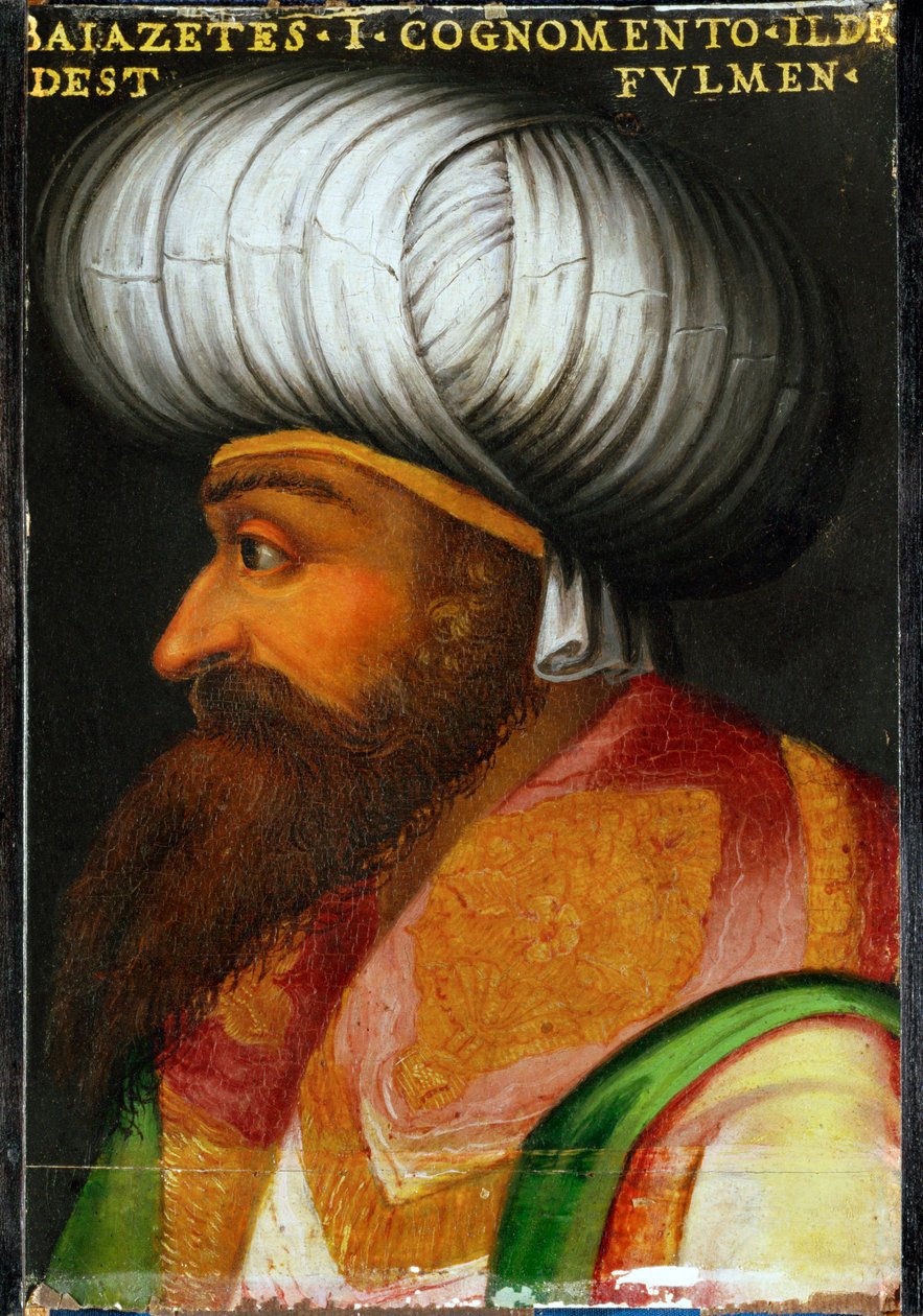 Sultan Bajezid I. Yldirim, regerade 1389-1402 ... av Italian School
