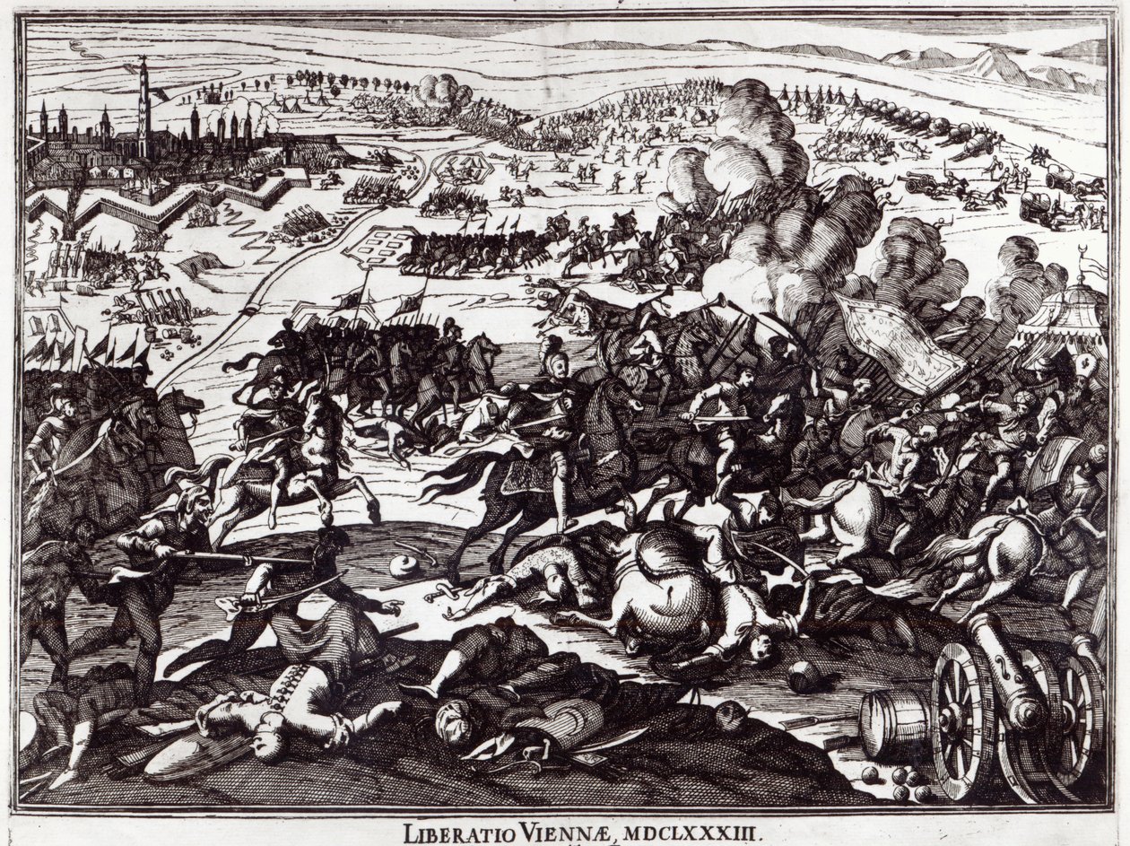 Belägringen av Wien 1683 av Italian School