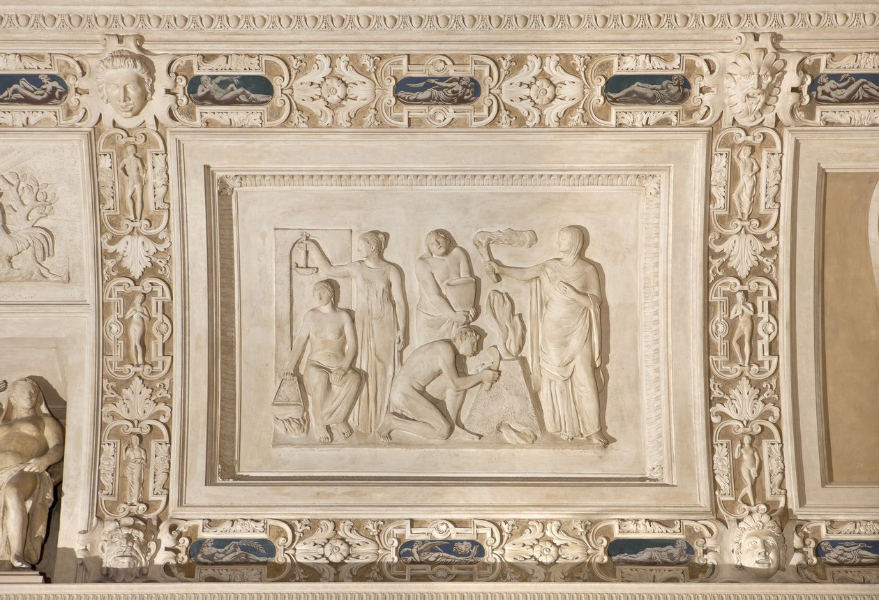 Elden, från Perseus berättelser av Italian School