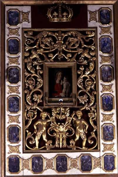 The Madonna of Thanks (foto) av Italian School