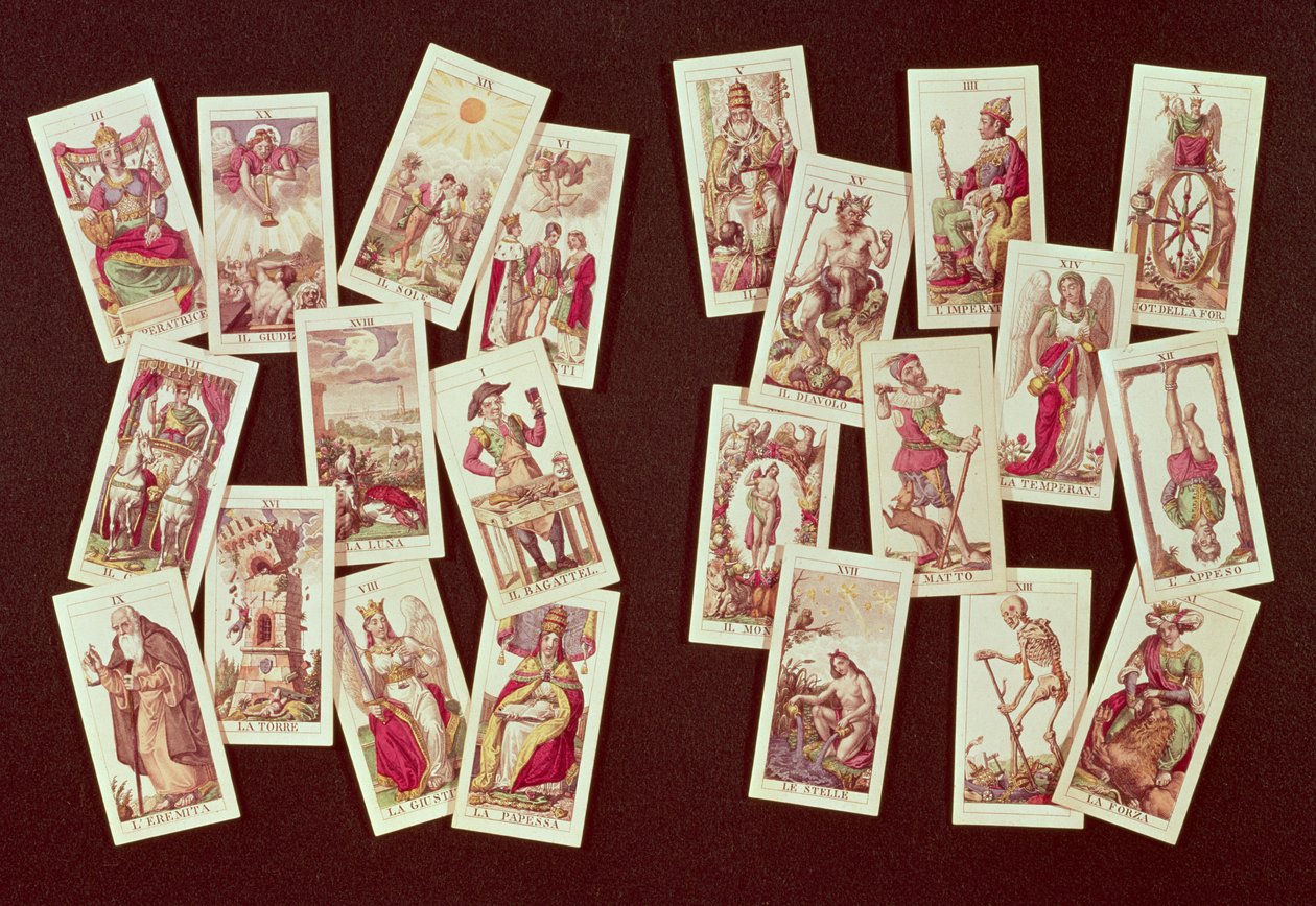Tarotkorten från Major Arcana av Italian School