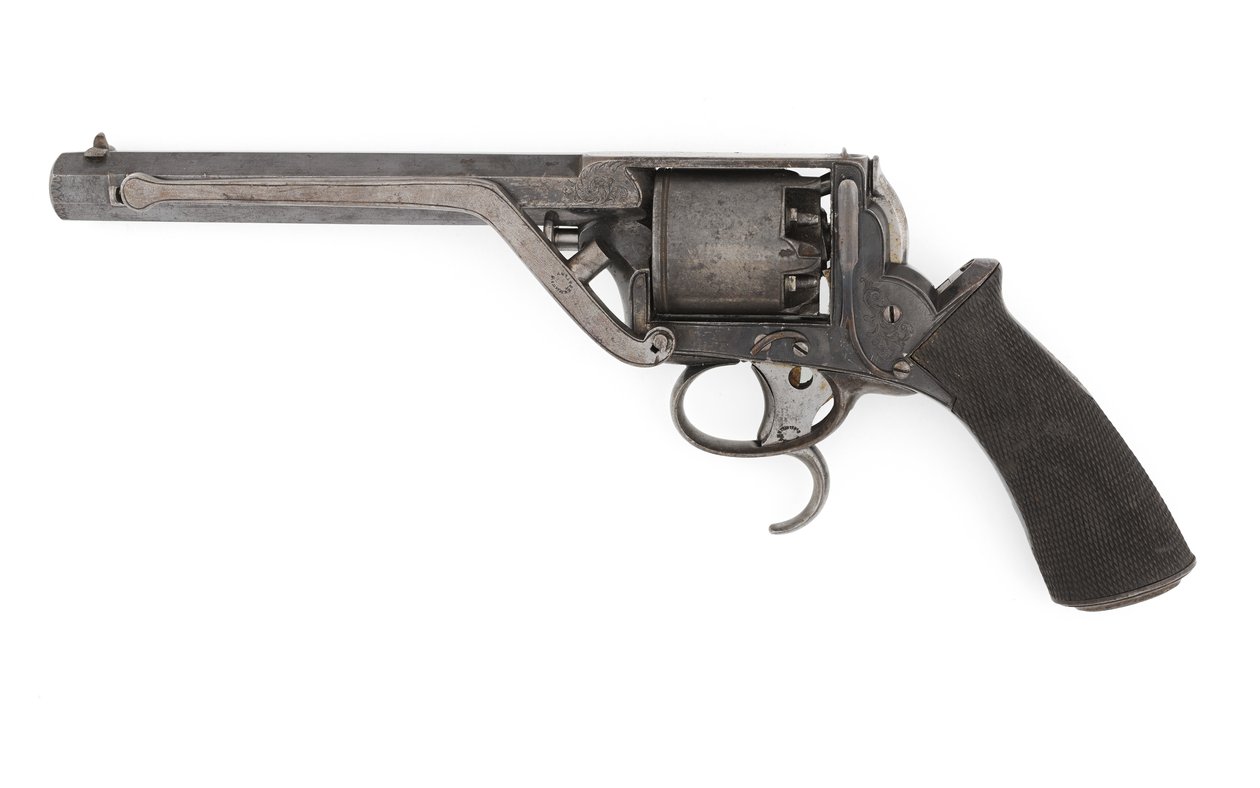 Tranter slagverk Dragoon Model .50 tums revolver av Italian School