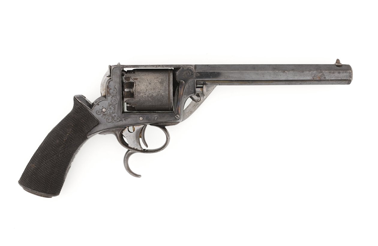 Tranter slagverk Dragoon Model .50 tums revolver av Italian School