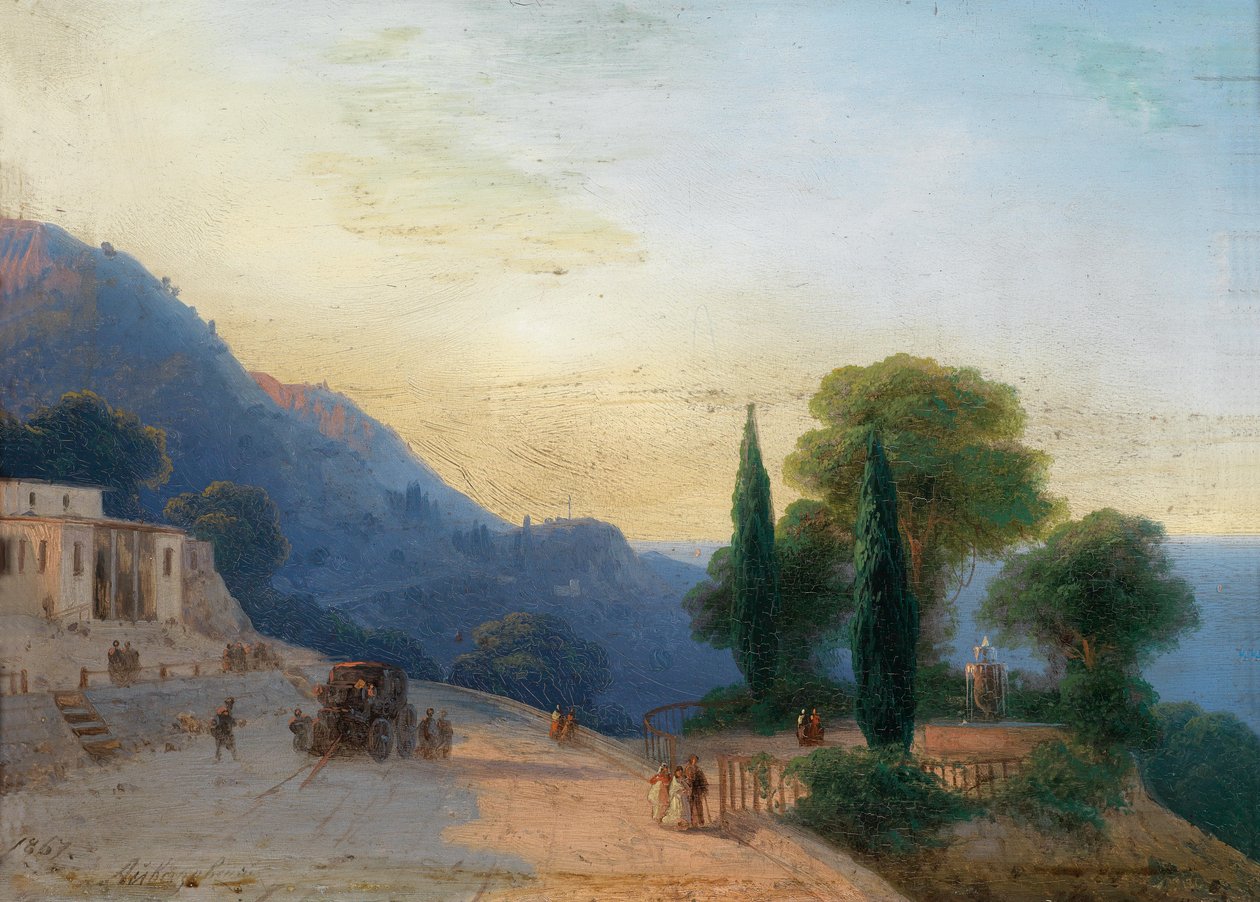 A Summer’s Day in Crimea av Ivan Konstantinovich Aivazovsky