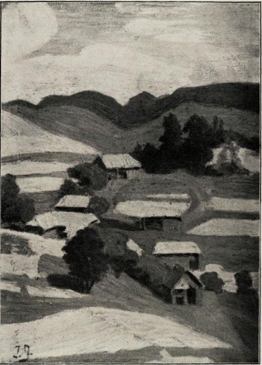  Selo i Bohinj-regionen av Ivan Grohar