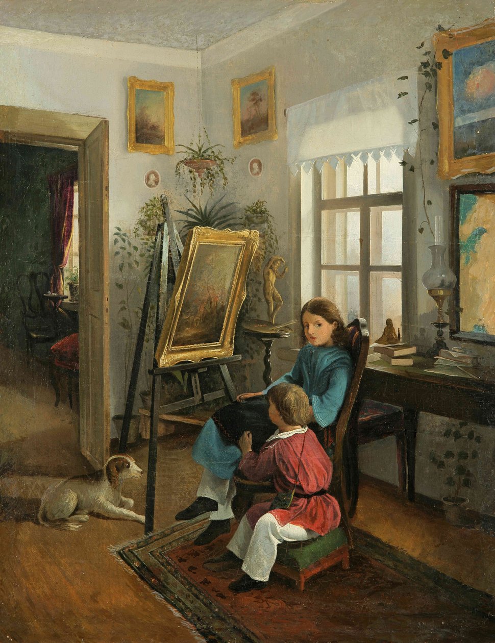 Khrutsky I.F. I rummen på konstnärsboet av Ivan Khrutsky