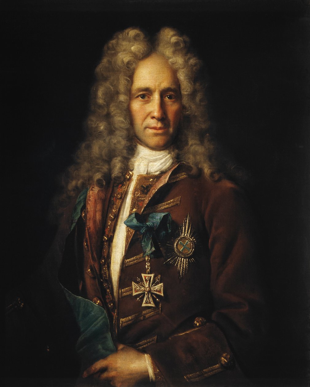 Portrait of Count G.I.Golovkin av Ivan Nikitich Nikitin
