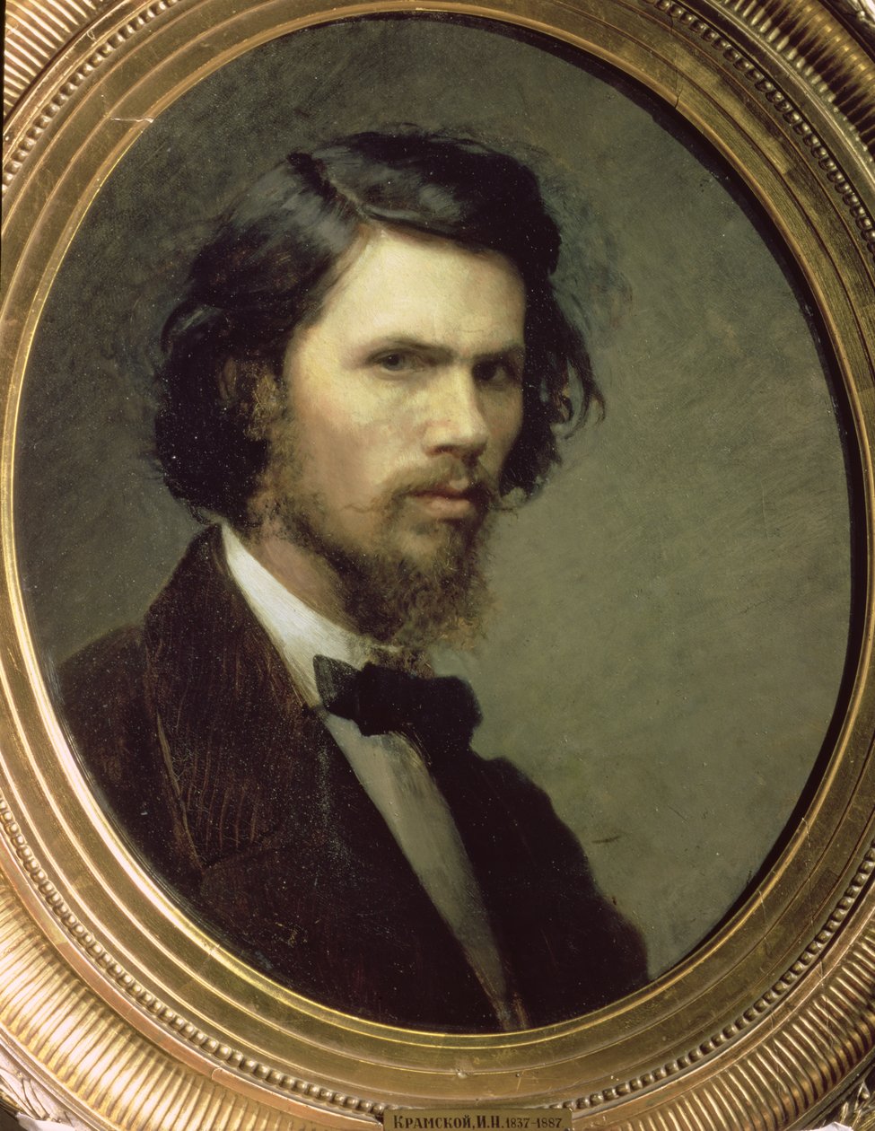 Självporträtt, 1867 av Ivan Nikolaevich Kramskoy