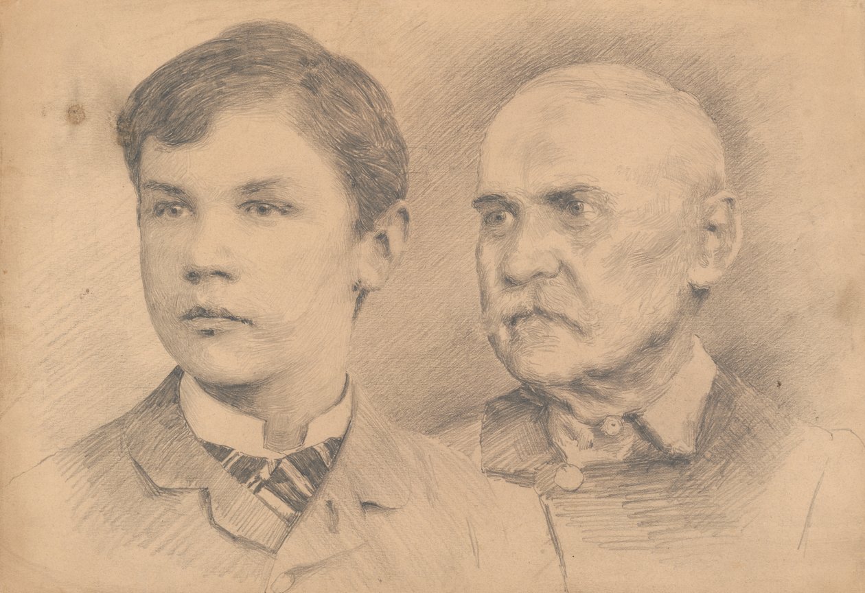 Double portrait av Ivan Zabota