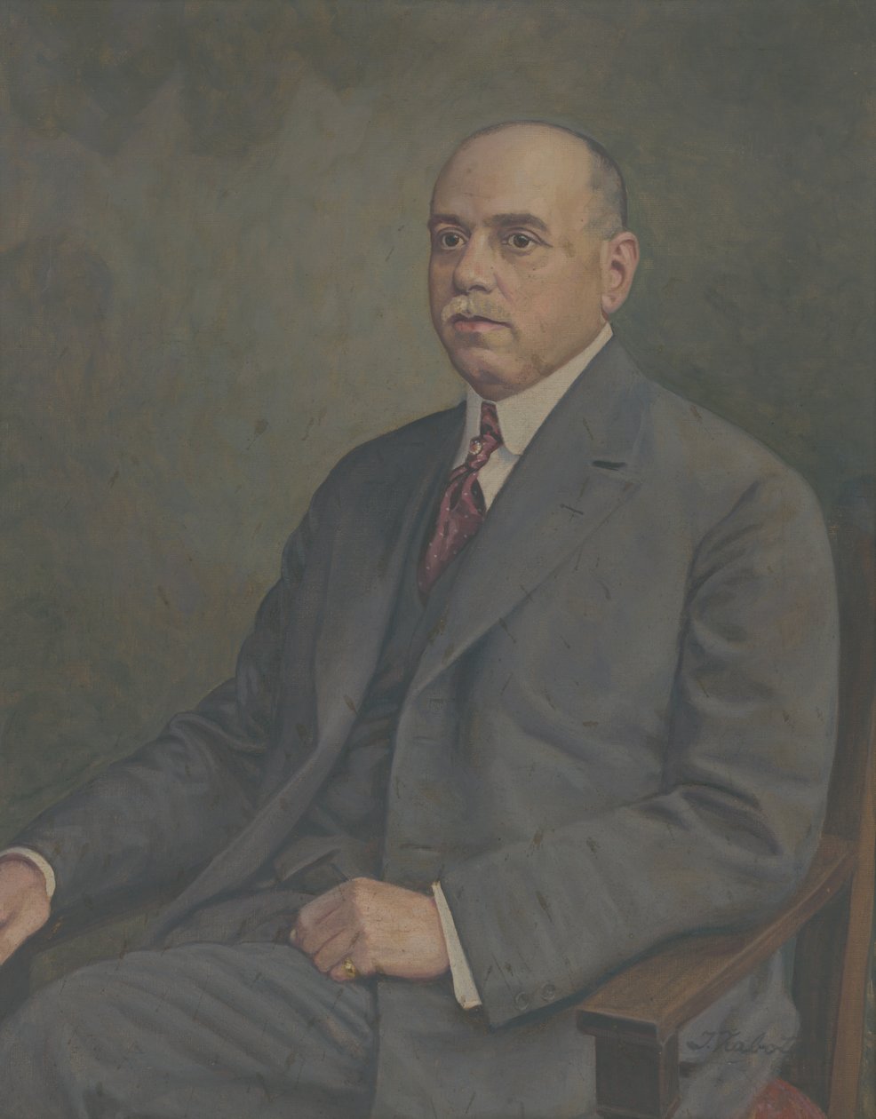 Portrait of dr. Neurath av Ivan Zabota