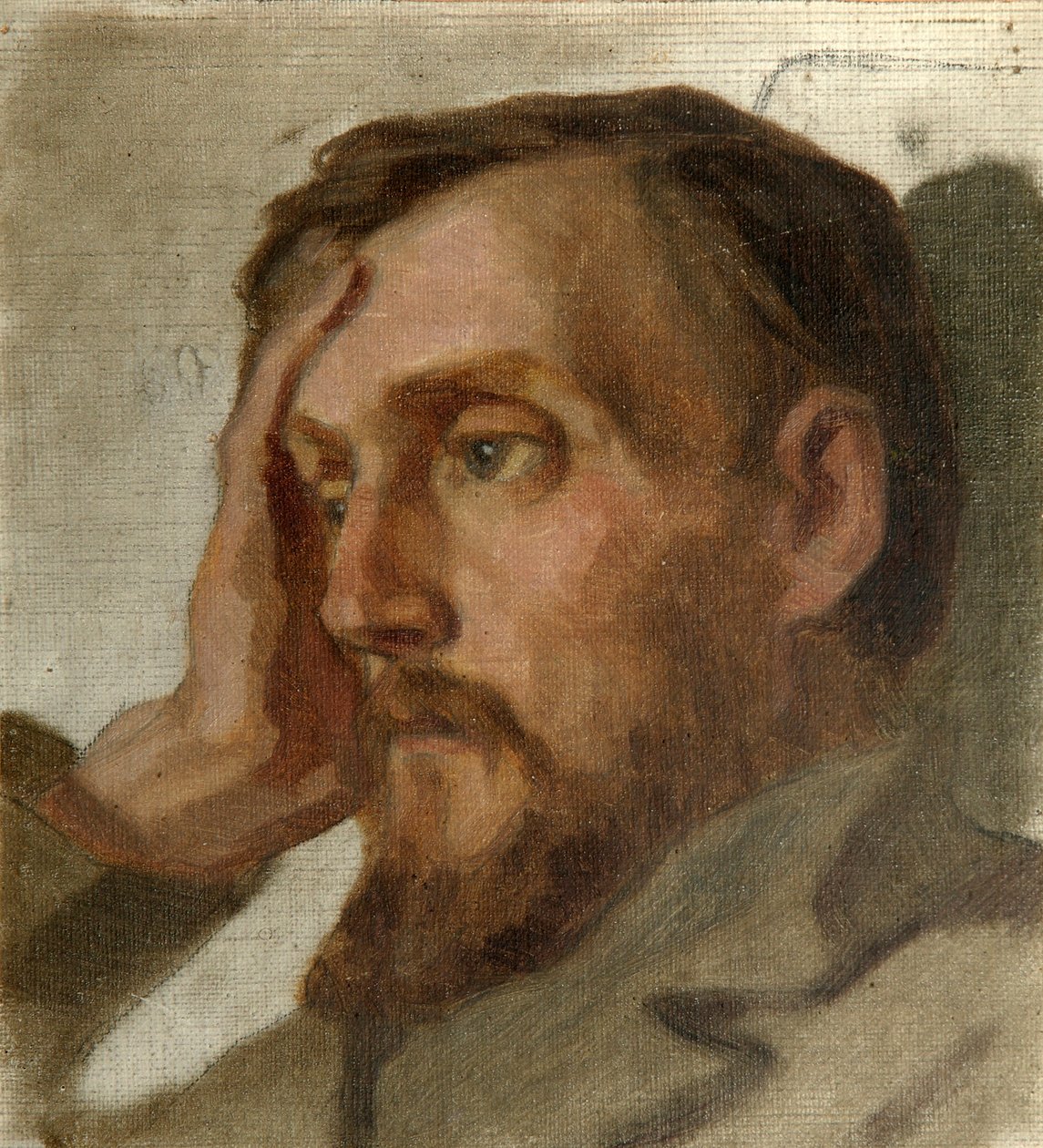 Porträtt av litteraturkritikern och filosofen Vissarion G. Belinsky