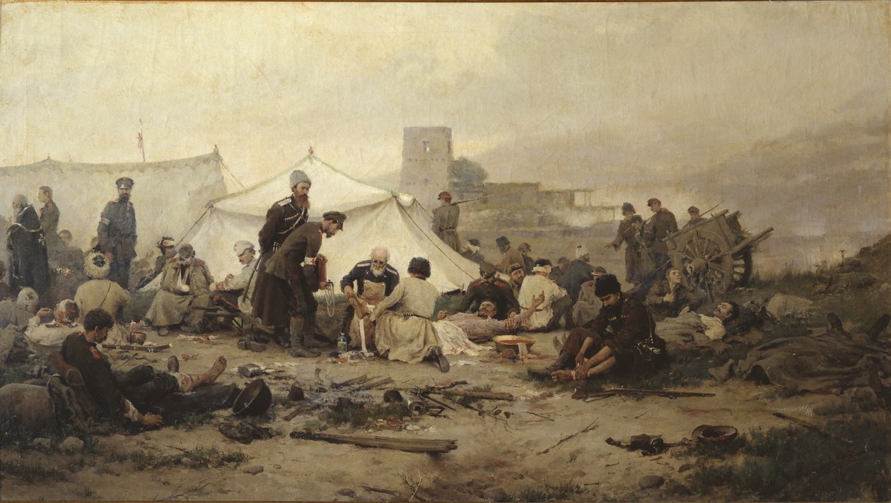 Omklädningsstation, 1893 av Ivan Alexeyevich Vladimirov