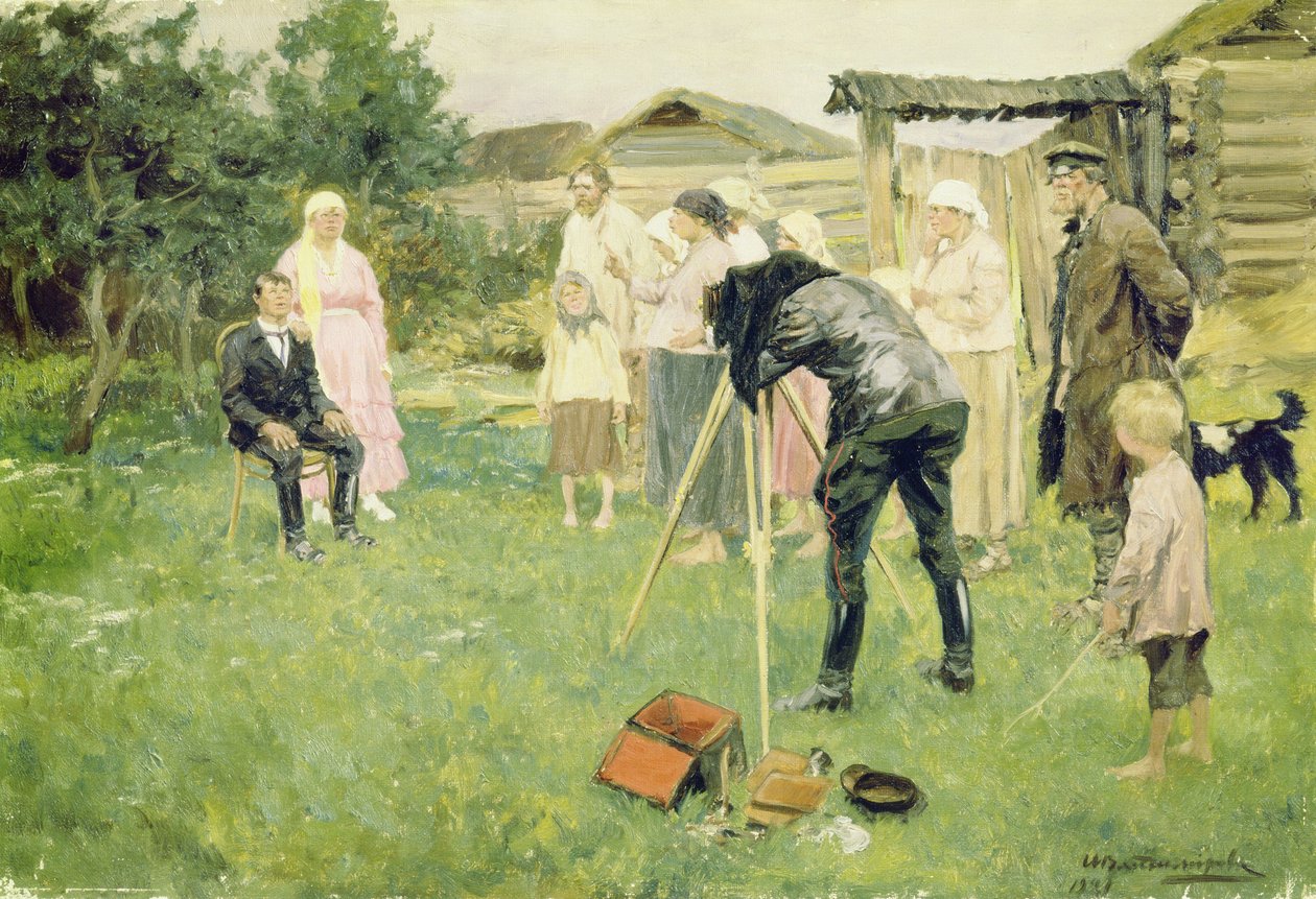 Fotograf i en by av Ivan Alexeyevich Vladimirov