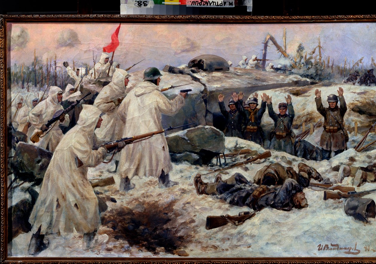 De finska soldaternas kapitulation 1940 av Ivan Alexeyevich Vladimirov