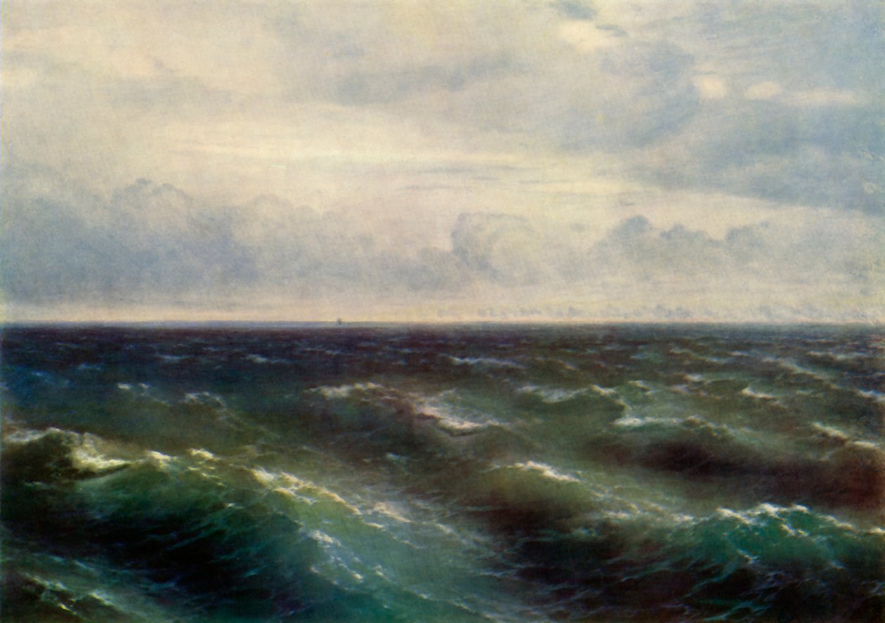 Svarta havet, 1881, 1965. av Ivan Ayvazovsky