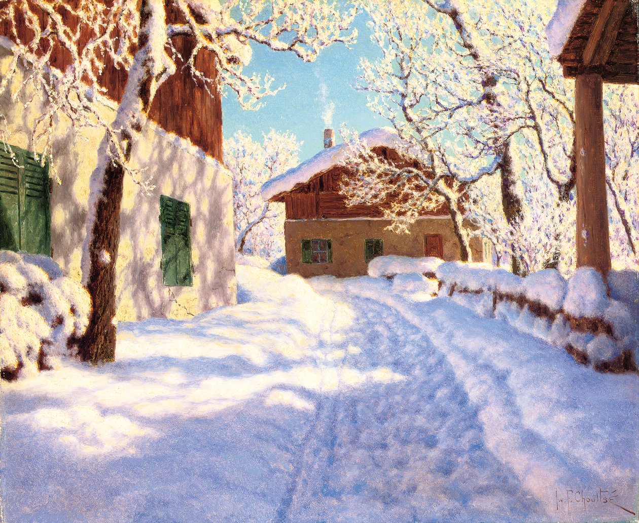 Första snön av Ivan Fedorovich Choultse