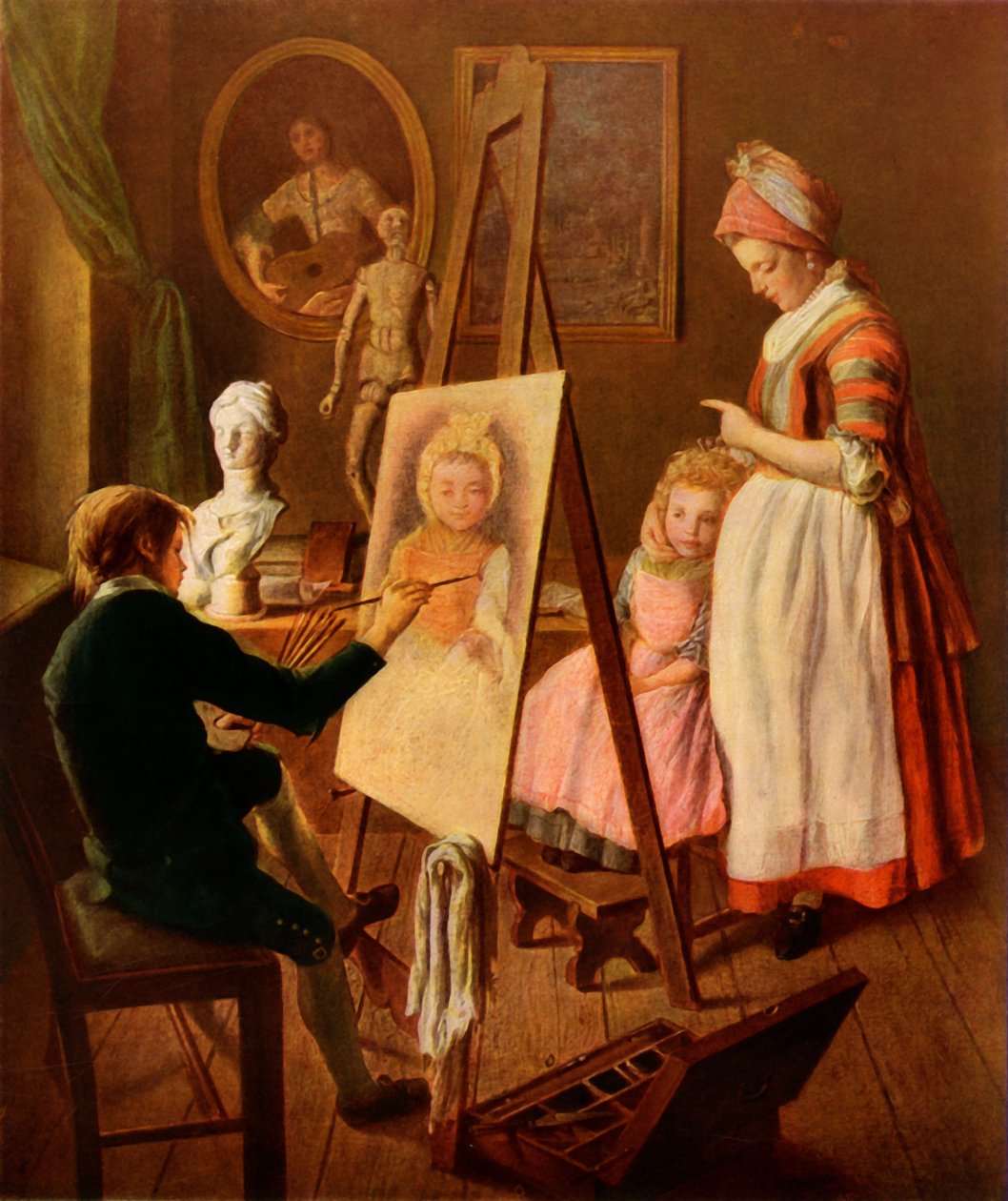 Den unge målaren, 1760-talet, 1965. av Ivan Ivanovic Firsov