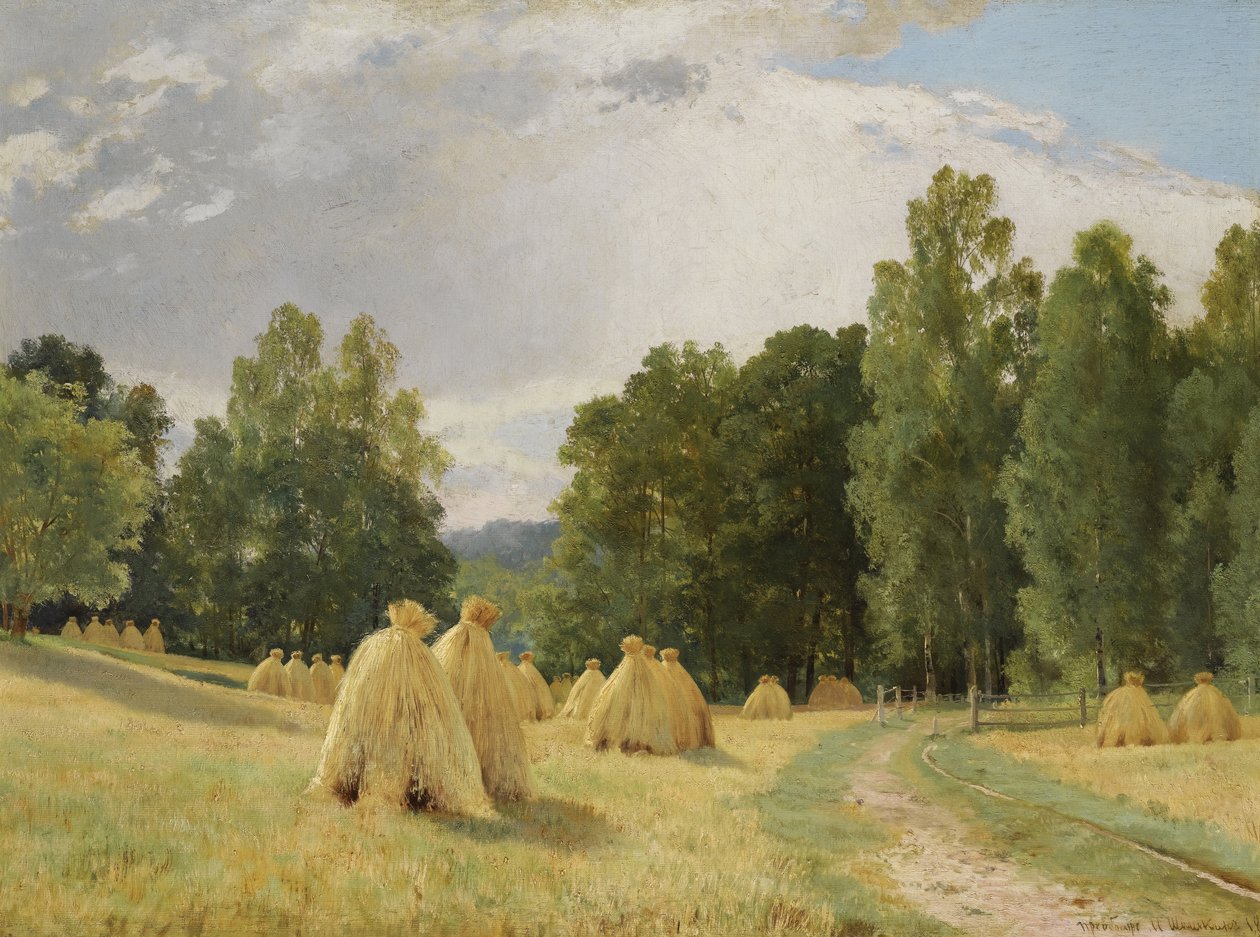 Naostachks, Preobrazhenskoe av Ivan Ivanovich Shishkin