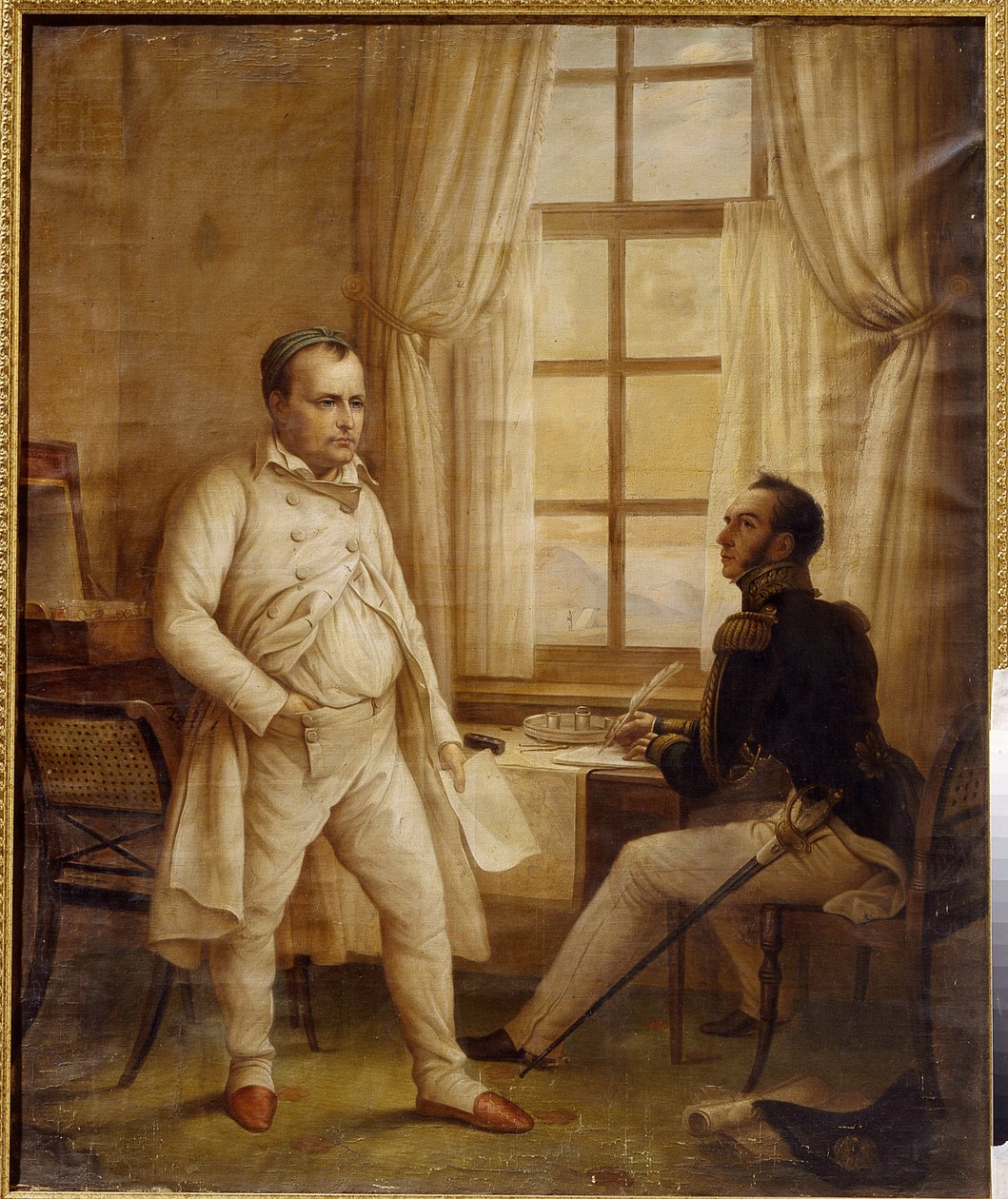 Napoleon på ön St Helena av Ivan Karlovich Arnold