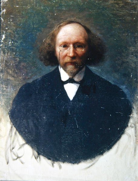 Porträtt av författaren Vyacheslav Ivanov, ca 1910 av Ivan Kirillovich Parkhomenko