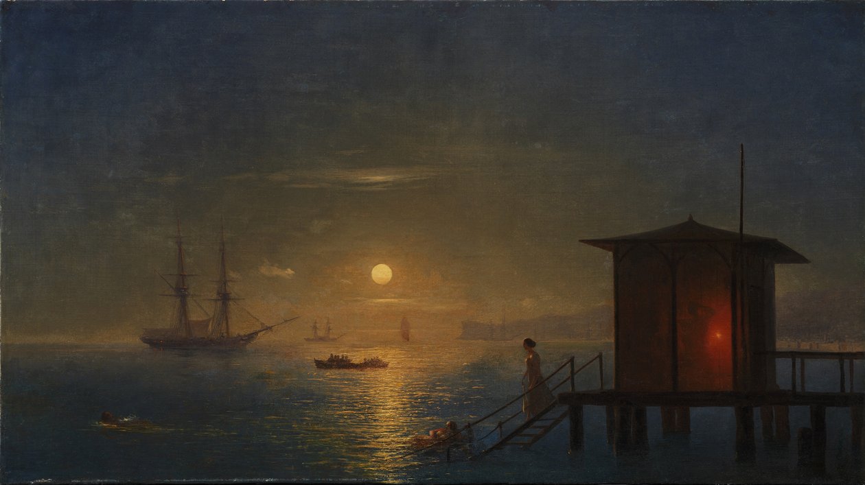Kejserligt badhus, 1848 av Ivan Konstantinovich Aivazovsky